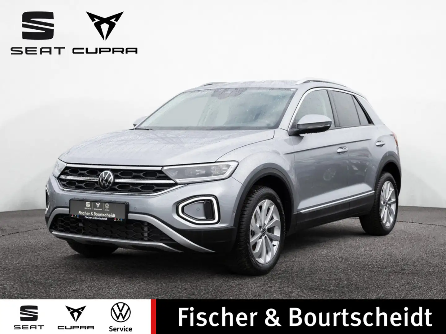 Volkswagen T-Roc 1.5 TSI Style DSG NAVI KAM VIRT APP SHZ Zilver - 1