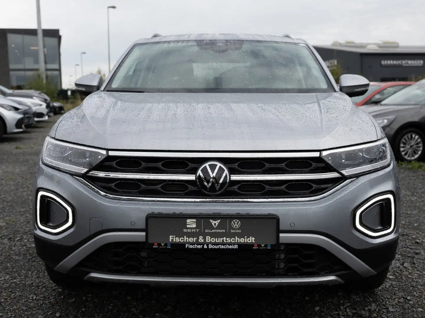 Volkswagen T-Roc 1.5 TSI Style DSG NAVI KAM VIRT APP SHZ Zilver - 2