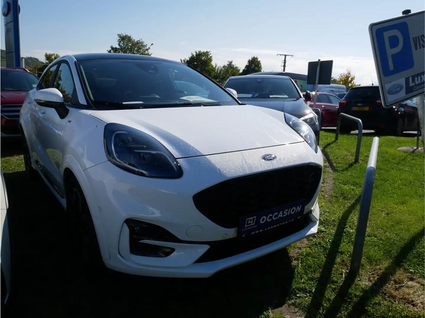 Ford Puma ST-Line X 1.0i EcoBoost mHEV 155ps M6 GAR 4/2028 Blanc - 1