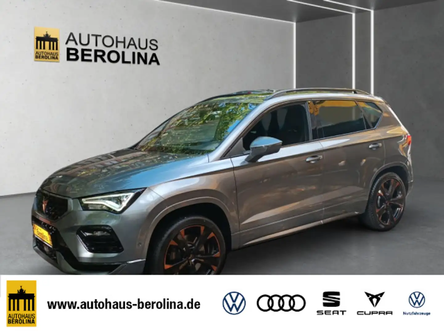 CUPRA Ateca 2.0 TSI 4D DSG *PANO*ACC*R-CAM*SHZ* Grau - 1