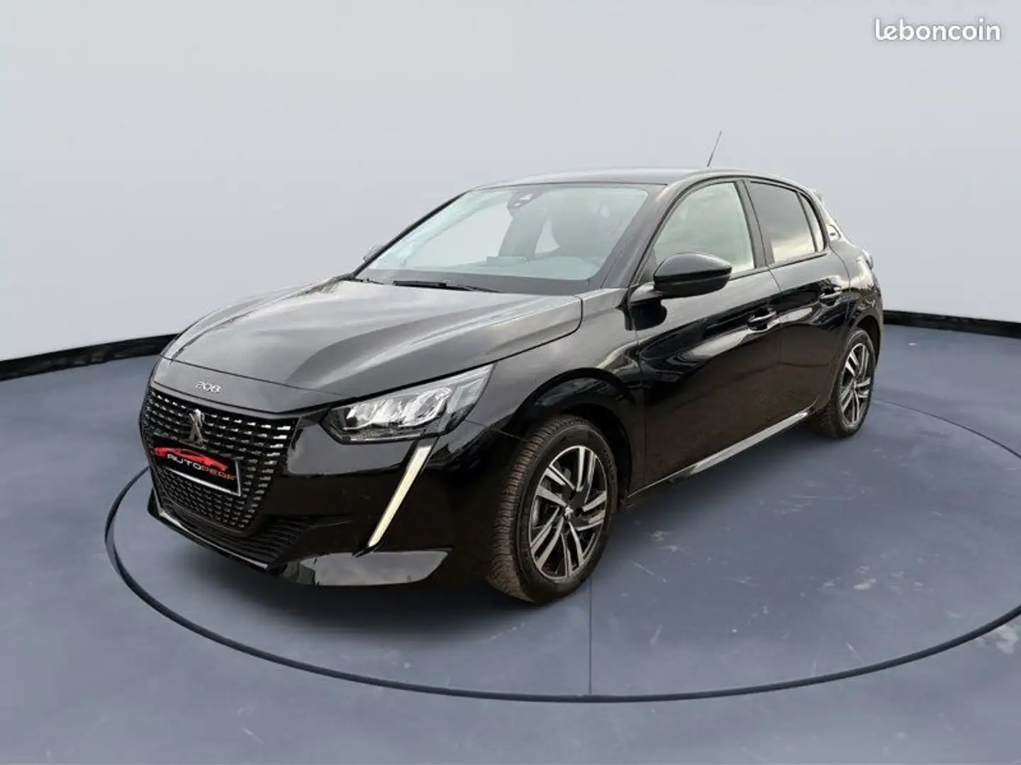 Peugeot 208 1.2 100 ch style EAT8 boîte automatique Garantie 12 mois faible kilométrage CarPlay caméra de recul regulateur vitesse bl Zwart - 2