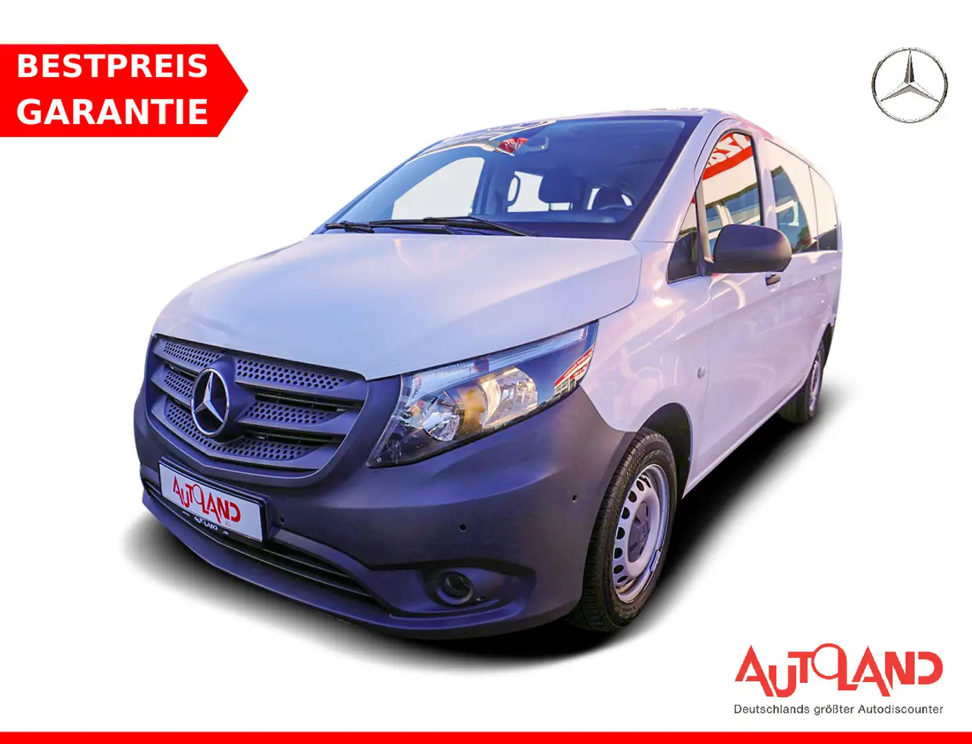 Mercedes-Benz Vito Tourer lang Sitzheizung Tempomat 8-Sitzer Blanc - 1