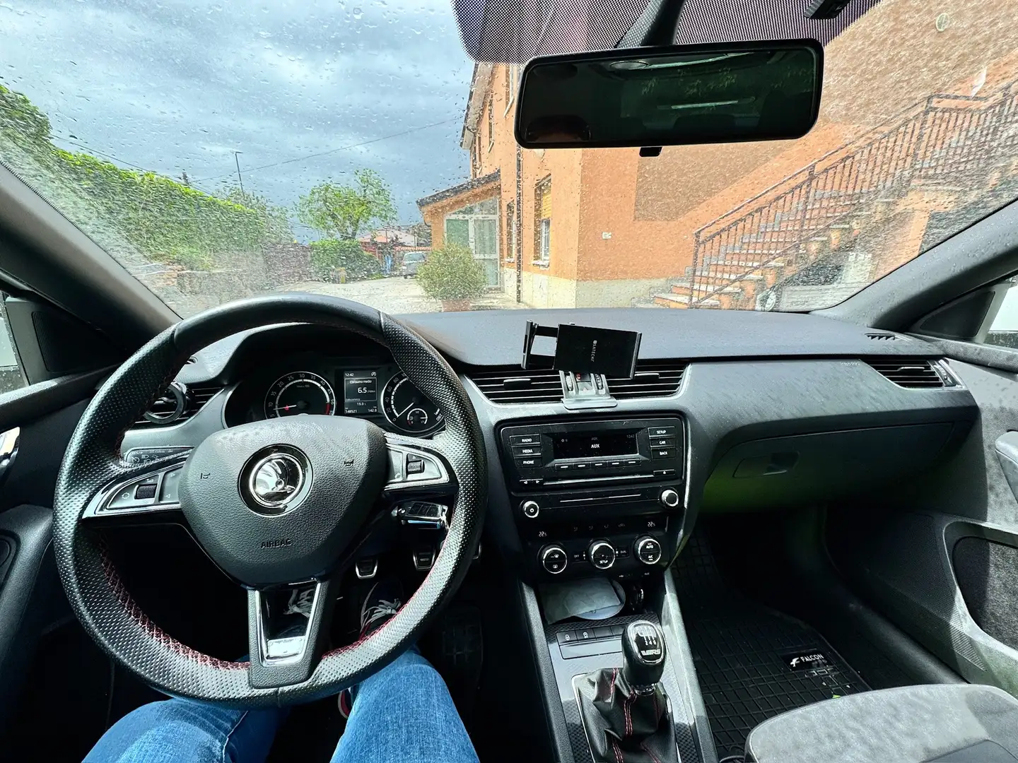 Skoda Octavia Octavia Wagon 2.0 tdi cr RS Bianco - 2