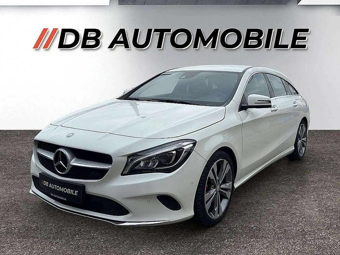 Mercedes-Benz Sonstige CLA d Shooting Brake, Navi, Leder Weiß - 1