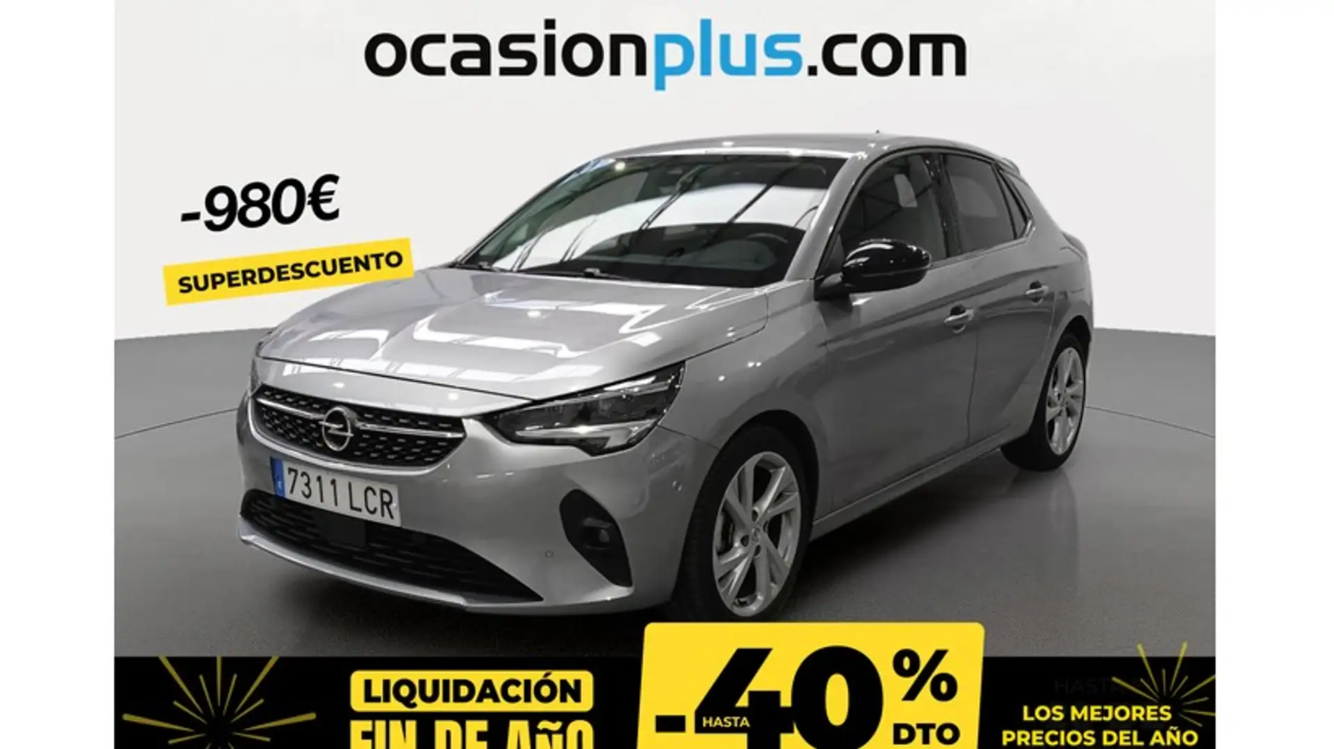 Opel Corsa 1.2T XHT S/S Elegance AT8 100 Grau - 1