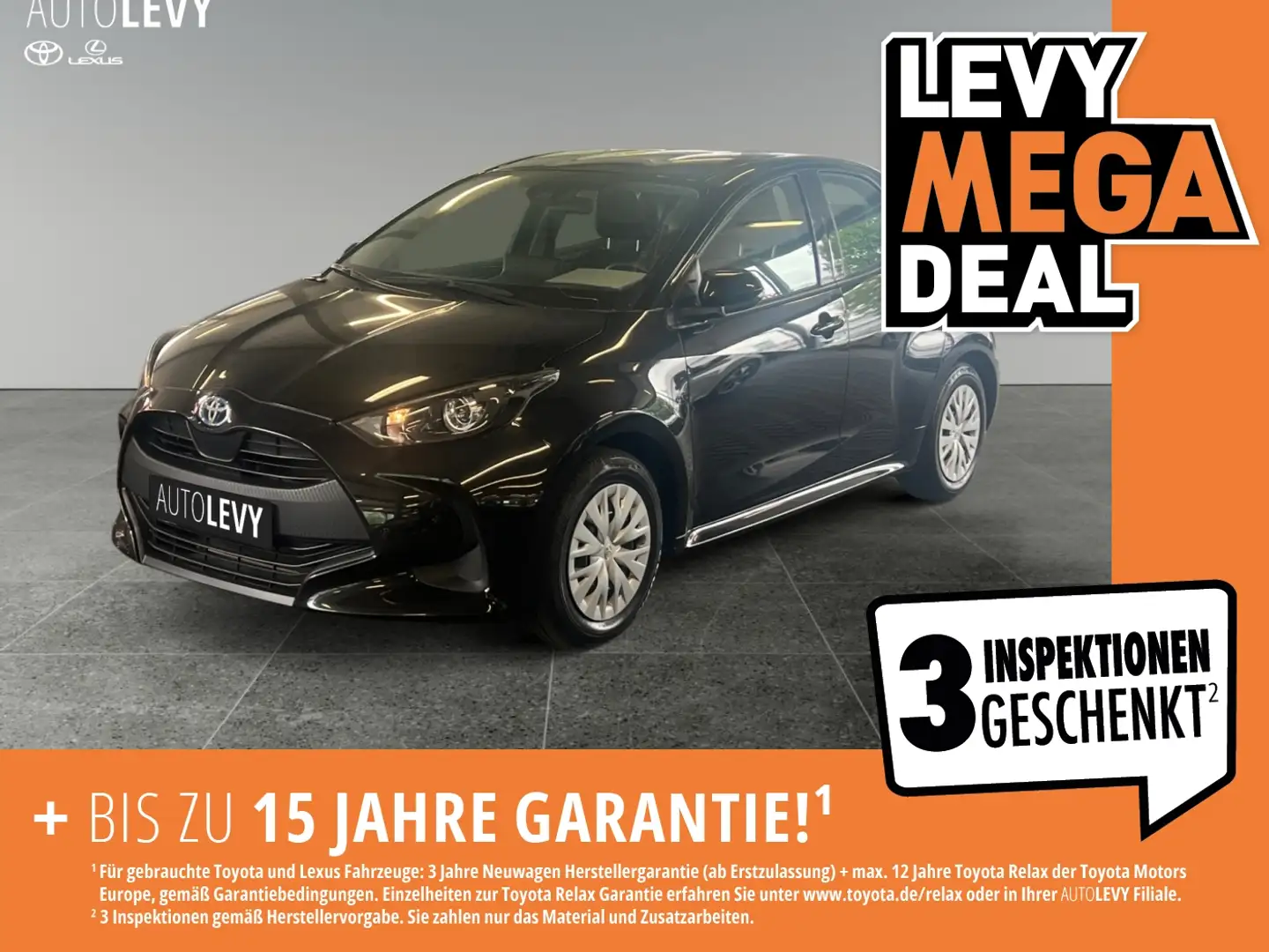 Toyota Yaris 1.5l Hybrid Business *CARPLAY* Schwarz - 1