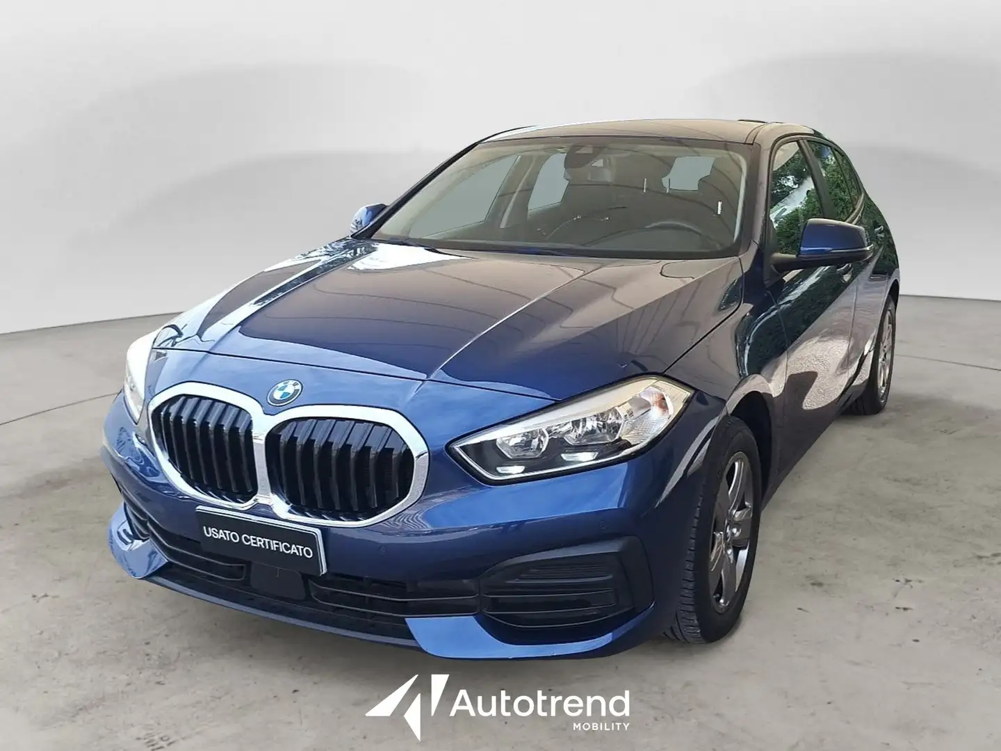 BMW 116 116d 116 CV Automatica 5 Porte Business Advantage Bleu - 1
