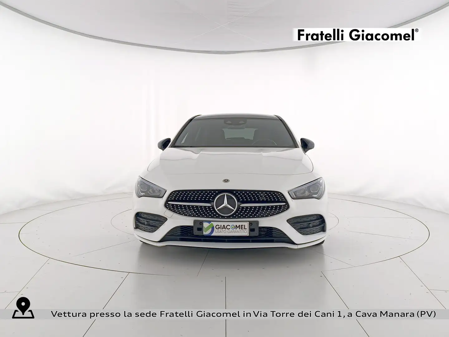 Mercedes-Benz CLA 200 shooting brake 200 d night edition auto Bianco - 2