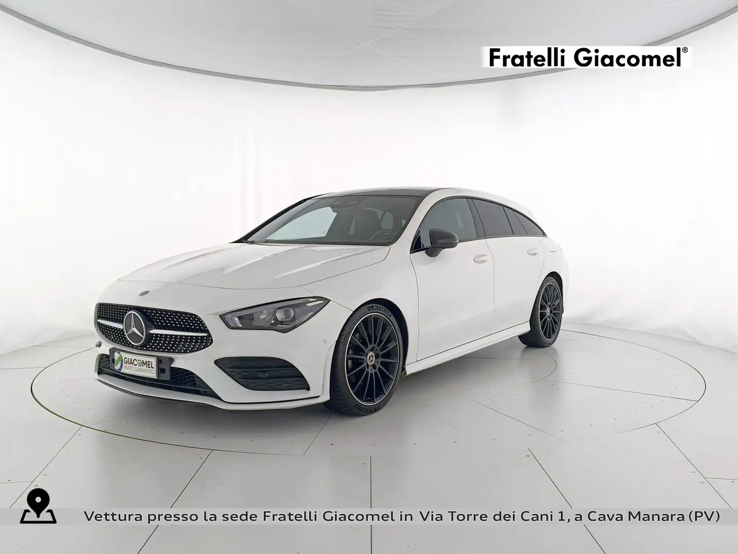 Mercedes-Benz CLA 200 shooting brake 200 d night edition auto Weiß - 1