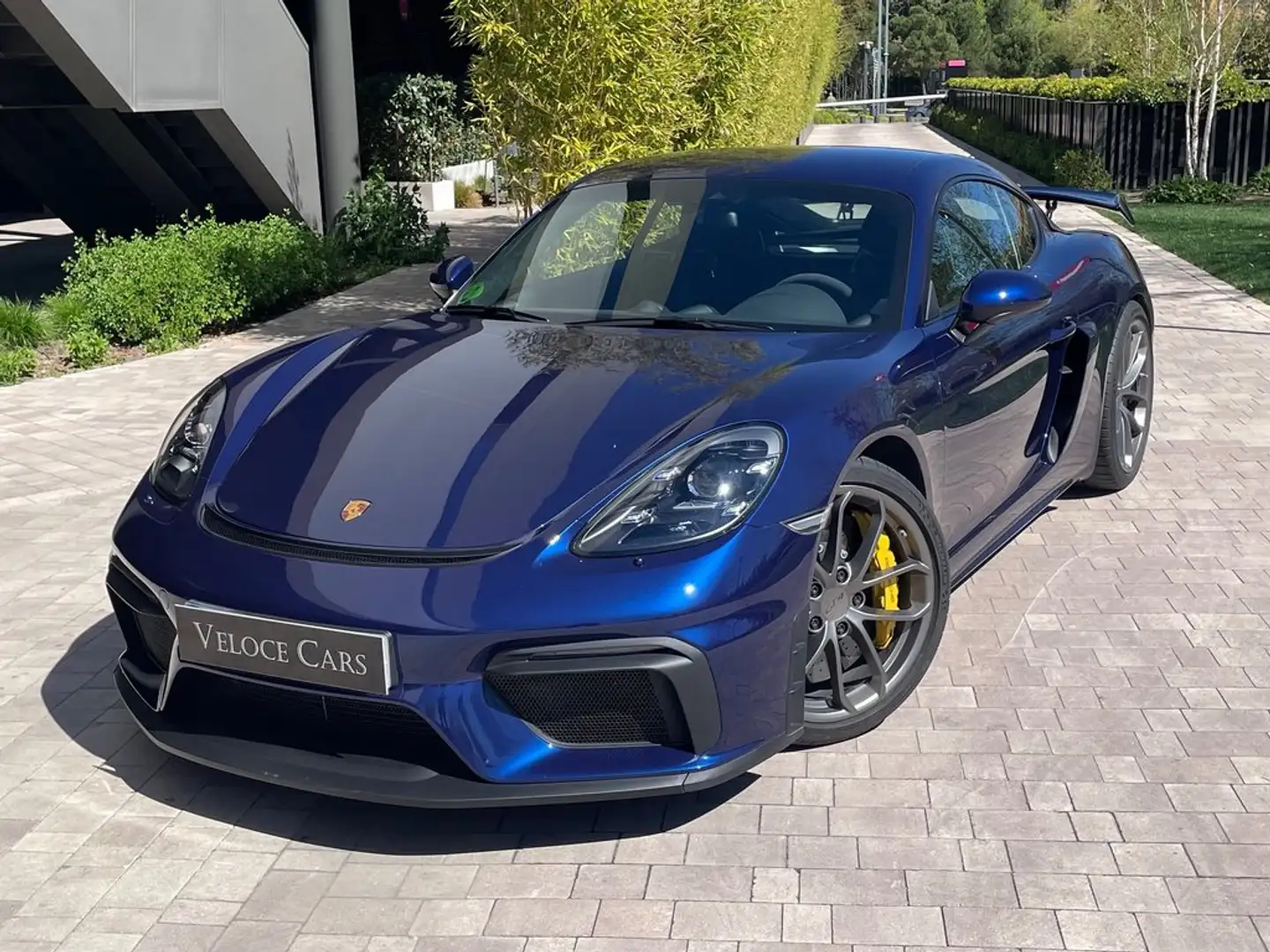 Porsche 718 Spyder Cayman GT4 Azul - 1