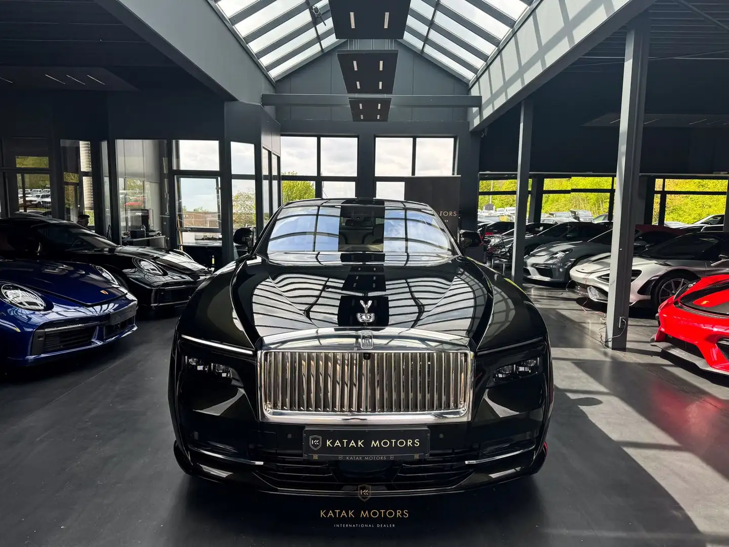 Rolls-Royce Spectre SPECTRE STARLIGHT SKY + DOORS/LAUNCHE PACKAGE Vert - 1