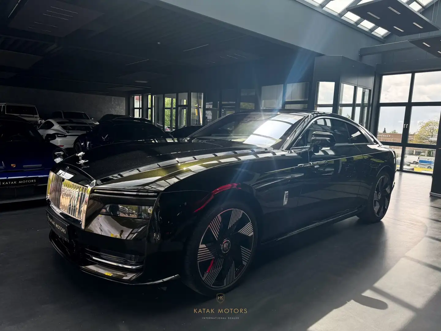 Rolls-Royce Spectre SPECTRE STARLIGHT SKY + DOORS/LAUNCHE PACKAGE Vert - 2