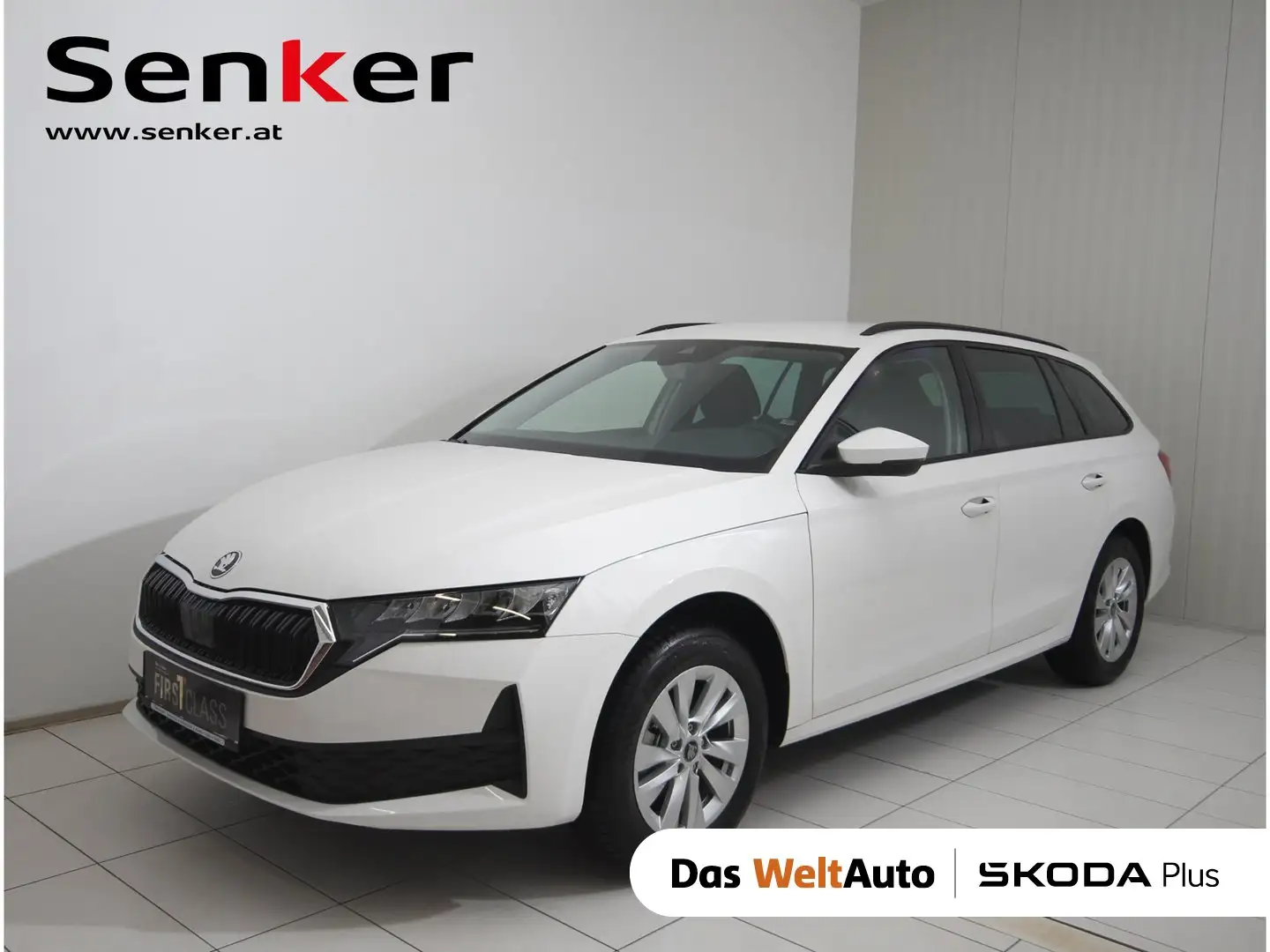 Skoda Octavia Essence TDI Weiß - 1