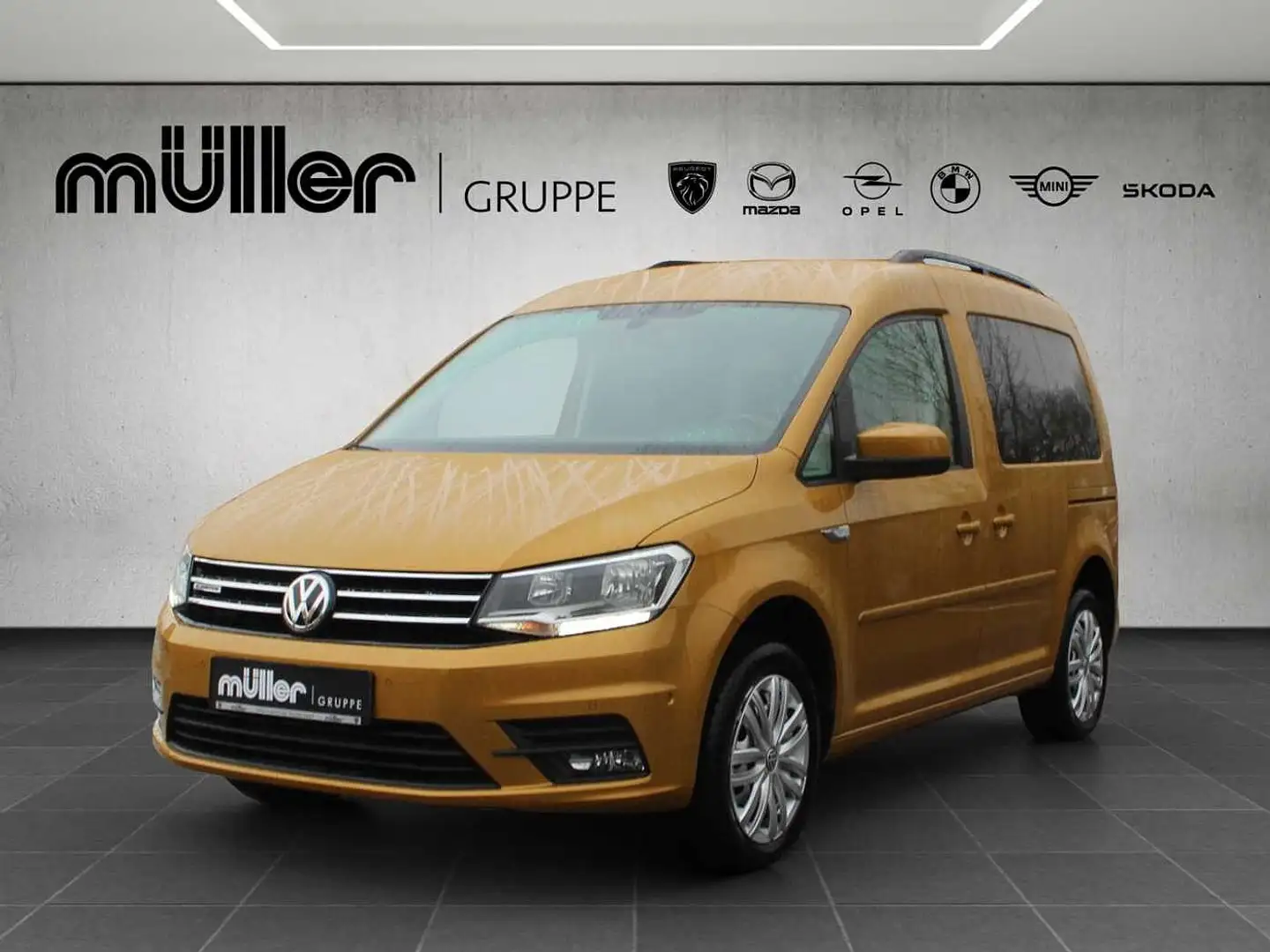 Volkswagen Caddy TGI BMT 1.4 BiFuel Comfortline Geel - 2