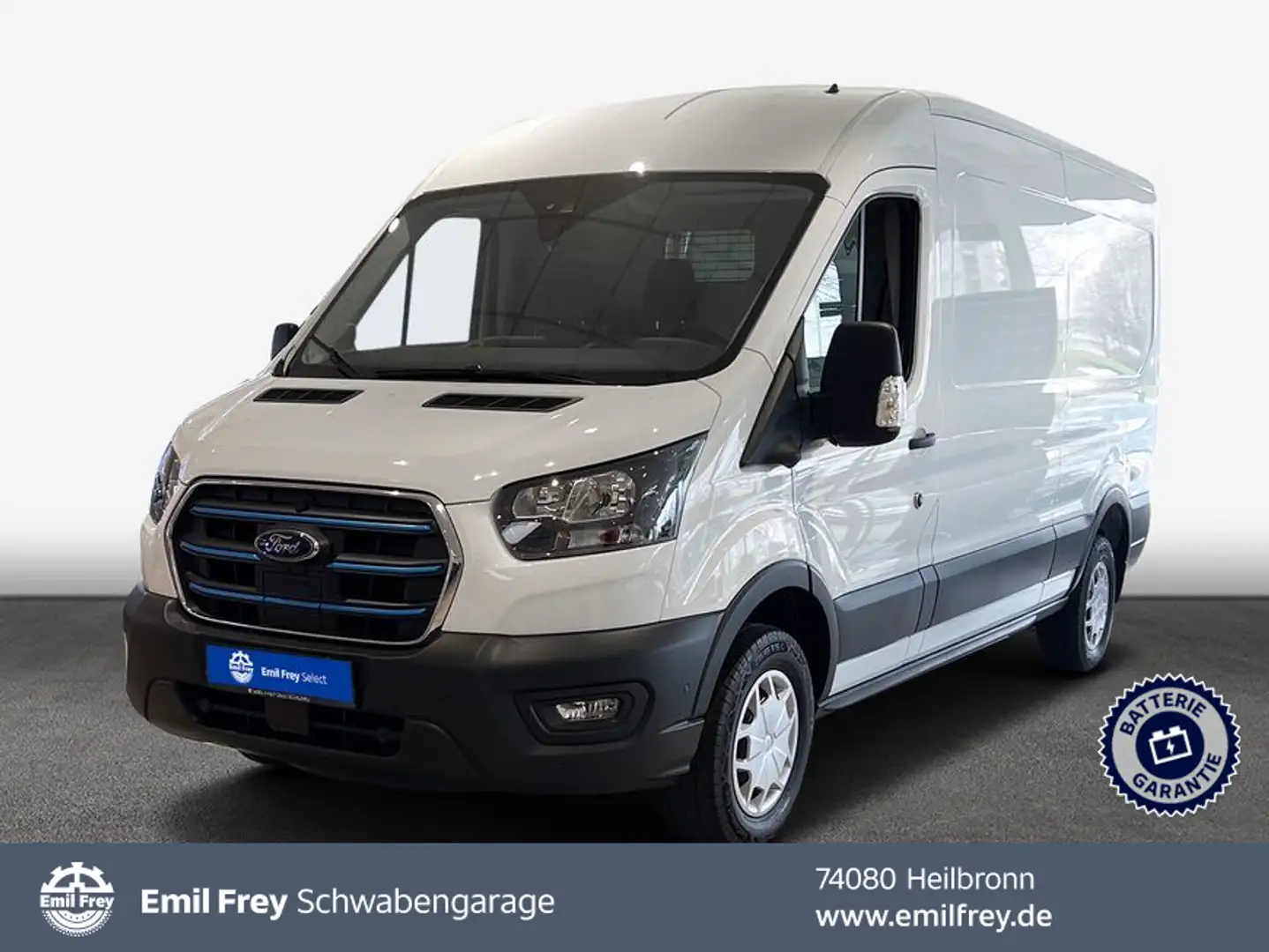 Ford e-Transit 350 L3H2 Lkw HA Trend Wit - 1