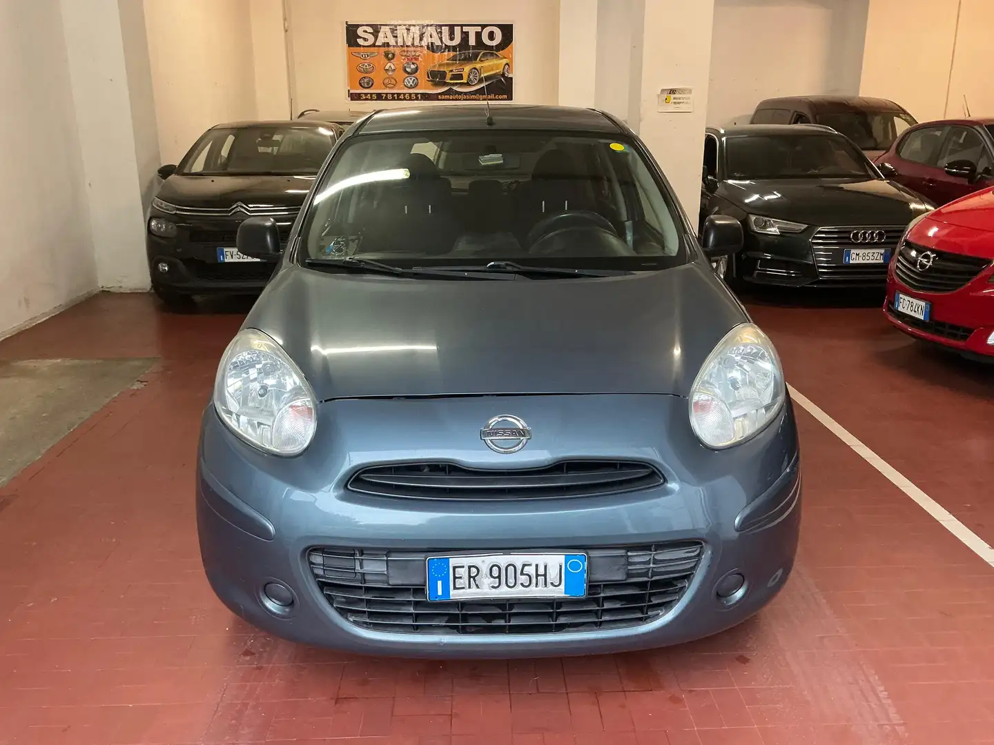 Nissan Micra Micra IV 2013 5p 1.2 Tekna eco Gpl 80cv Grigio - 1