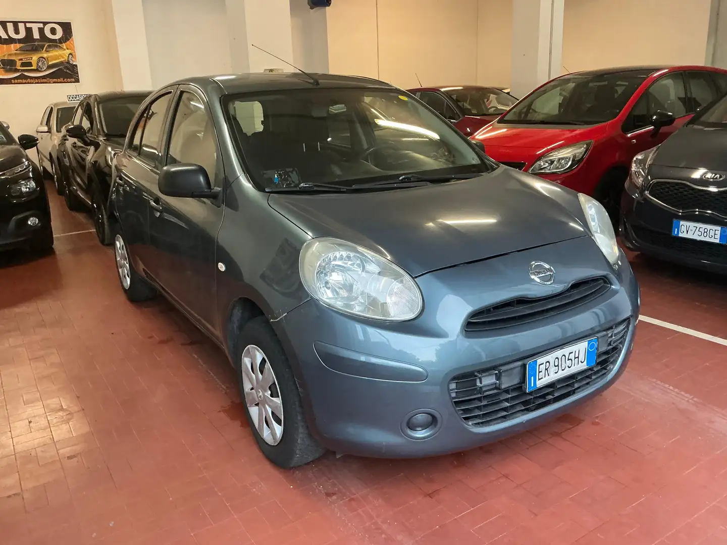 Nissan Micra Micra IV 2013 5p 1.2 Tekna eco Gpl 80cv Grigio - 2