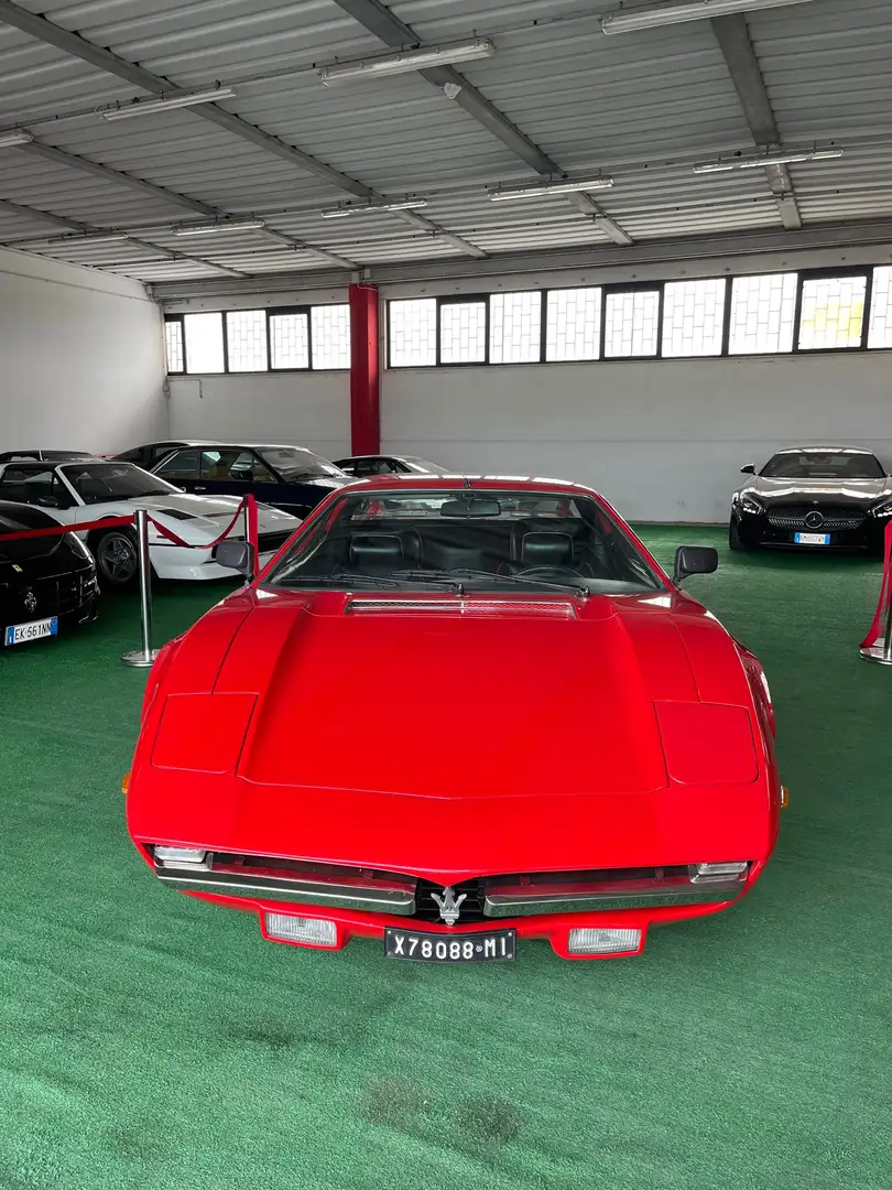 Maserati Merak 3.0 Targa Oro ASI Da Concorso PERMUTE RATE Rood - 2