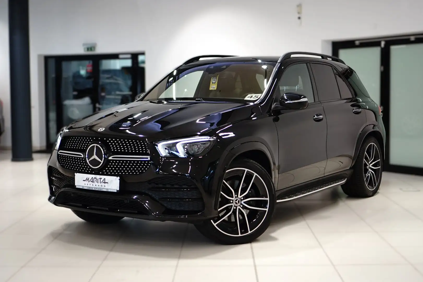 Mercedes-Benz GLE 400 d|AMG|HUD|ACC|SOFT|NIGHT|360°|PANO|BURMS| Noir - 1