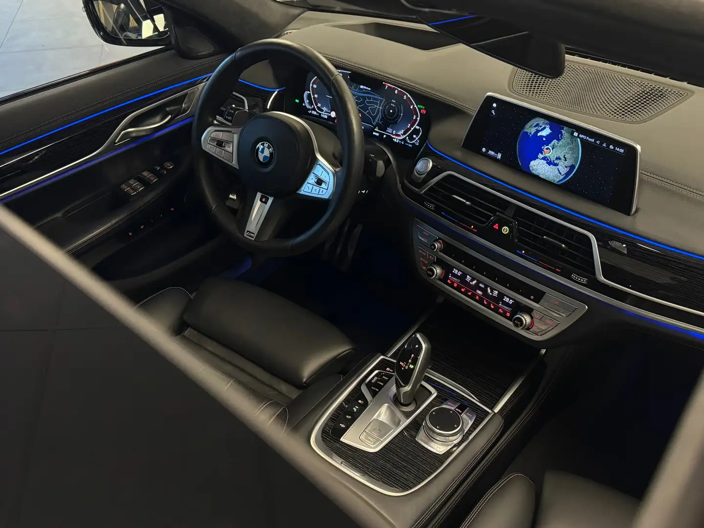 BMW 745 7-serie 745e High Executive M SPORT|ALLEOPTIES|HUD Bleu - 2