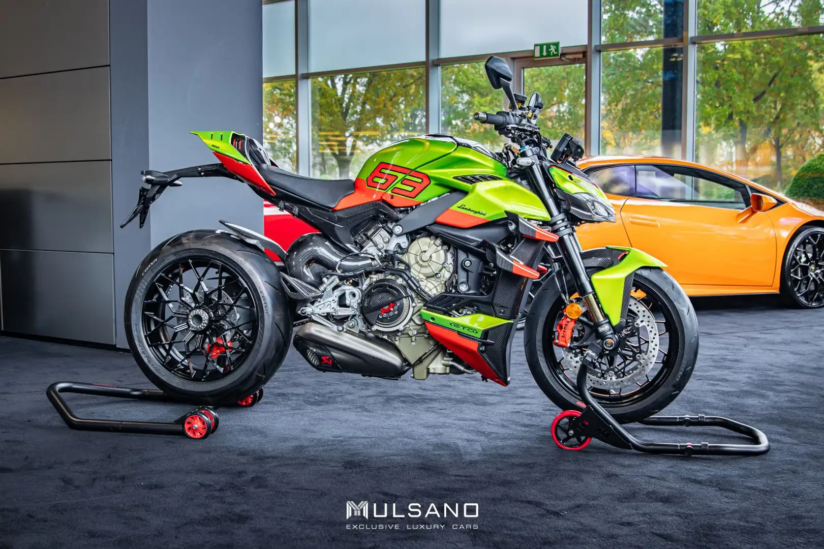 Ducati Streetfighter V4 Lamborghini 575/630 Grün - 1