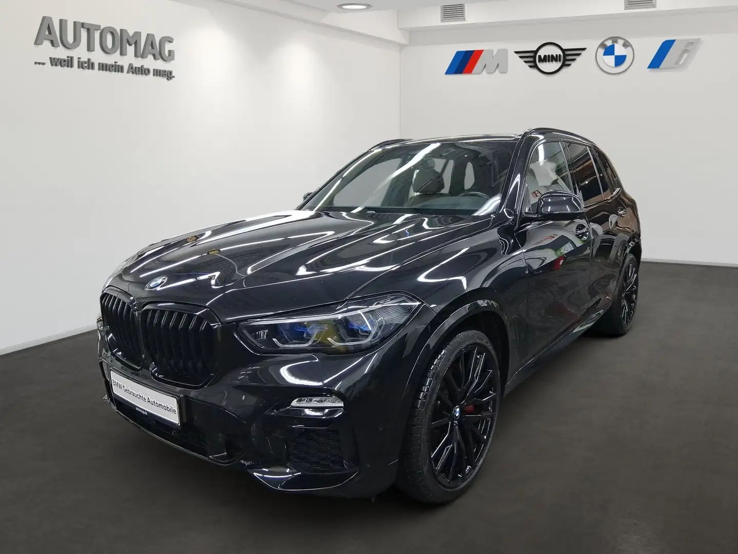BMW X5 xDrive30d 3-Sitzreihe*M-SPort*Laser*HeadUp*Luftfed Zwart - 1