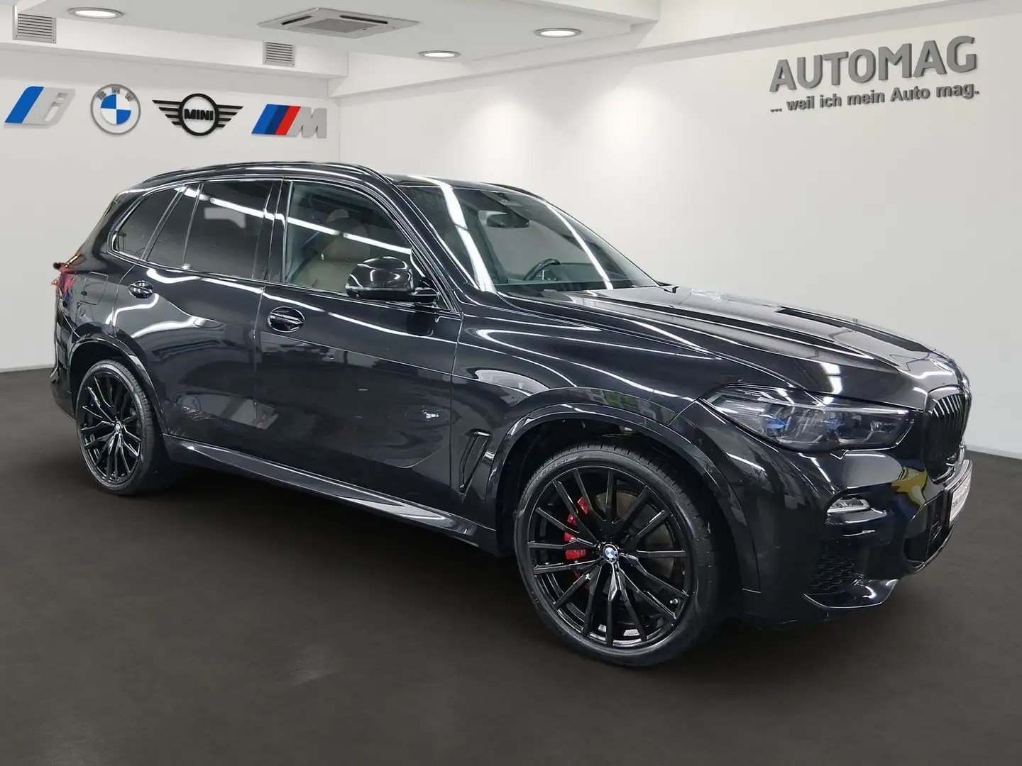 BMW X5 xDrive30d 3-Sitzreihe*M-SPort*Laser*HeadUp*Luftfed Zwart - 2