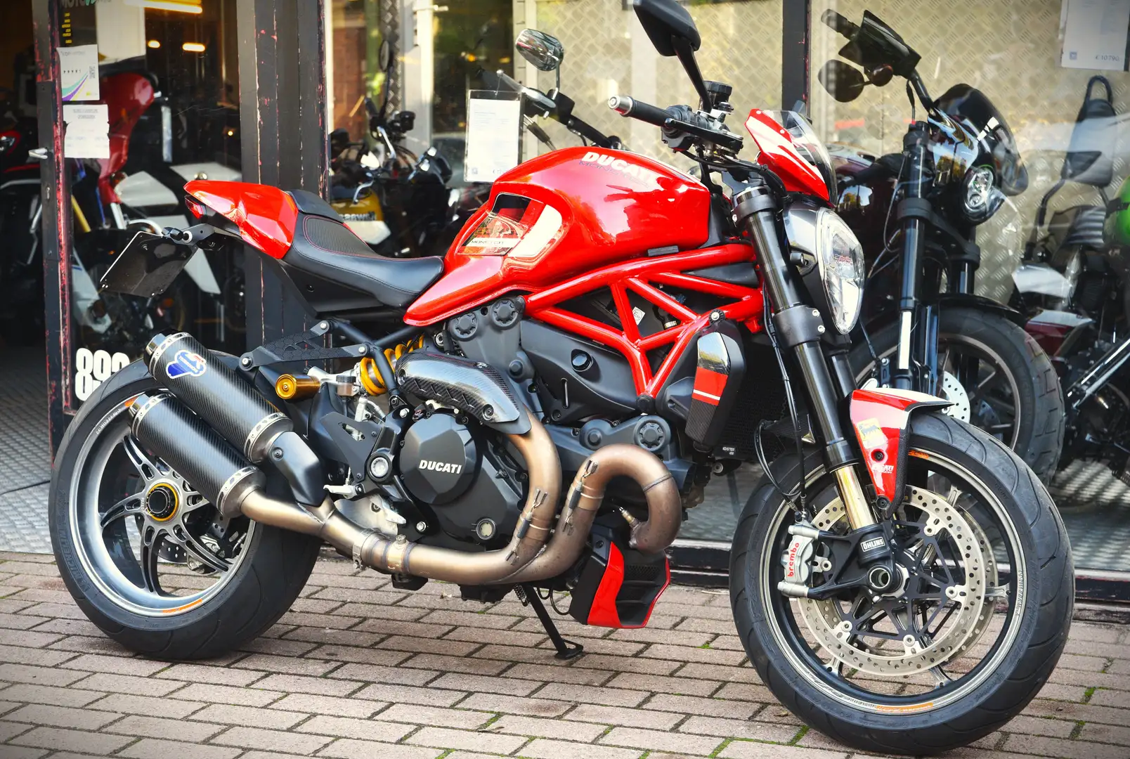 Ducati Monster 1200 R ***MOTO VERTE*** Rouge - 1