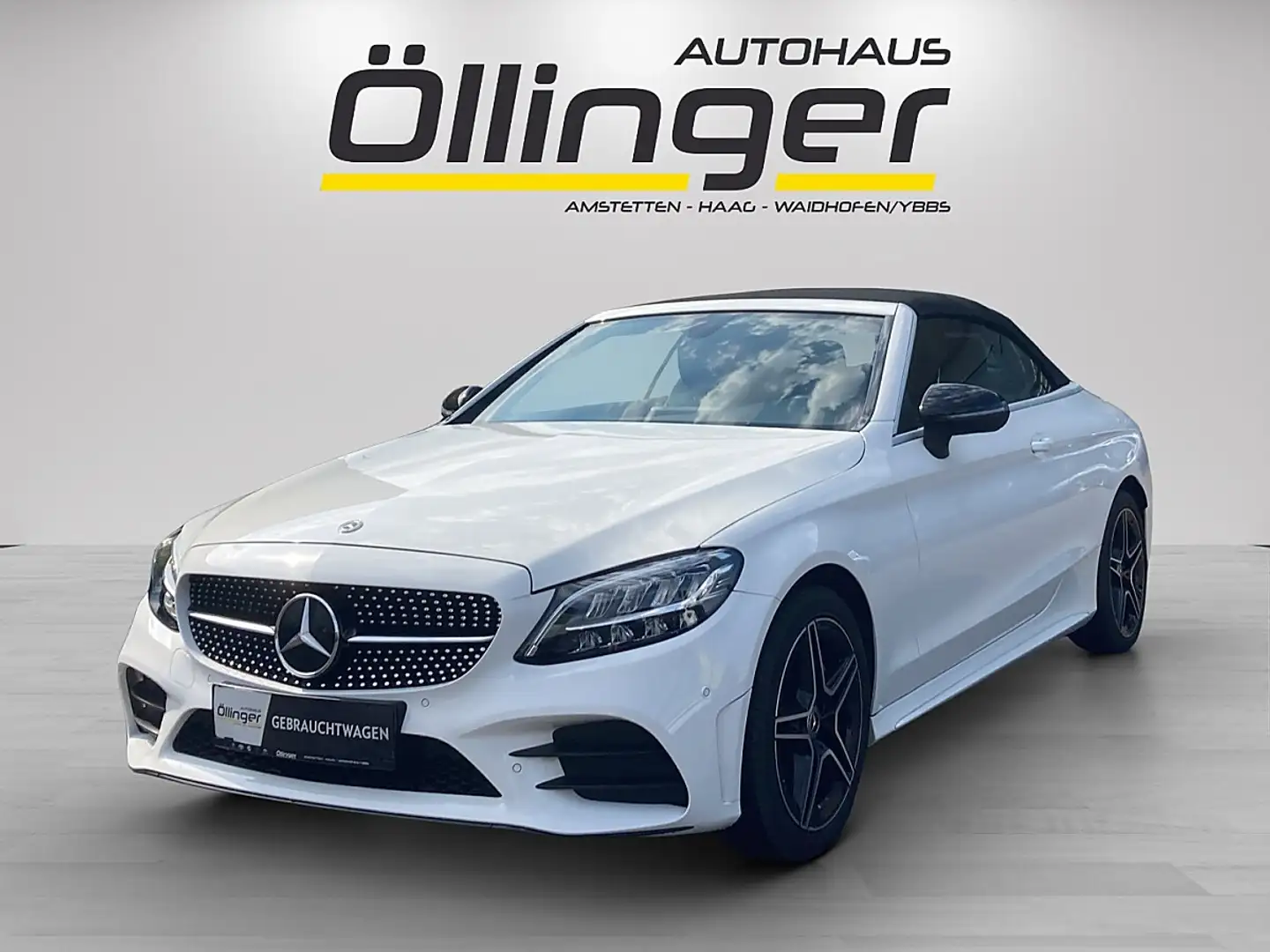 Mercedes-Benz C 180 Cabrio *AMG*AHV Weiß - 1