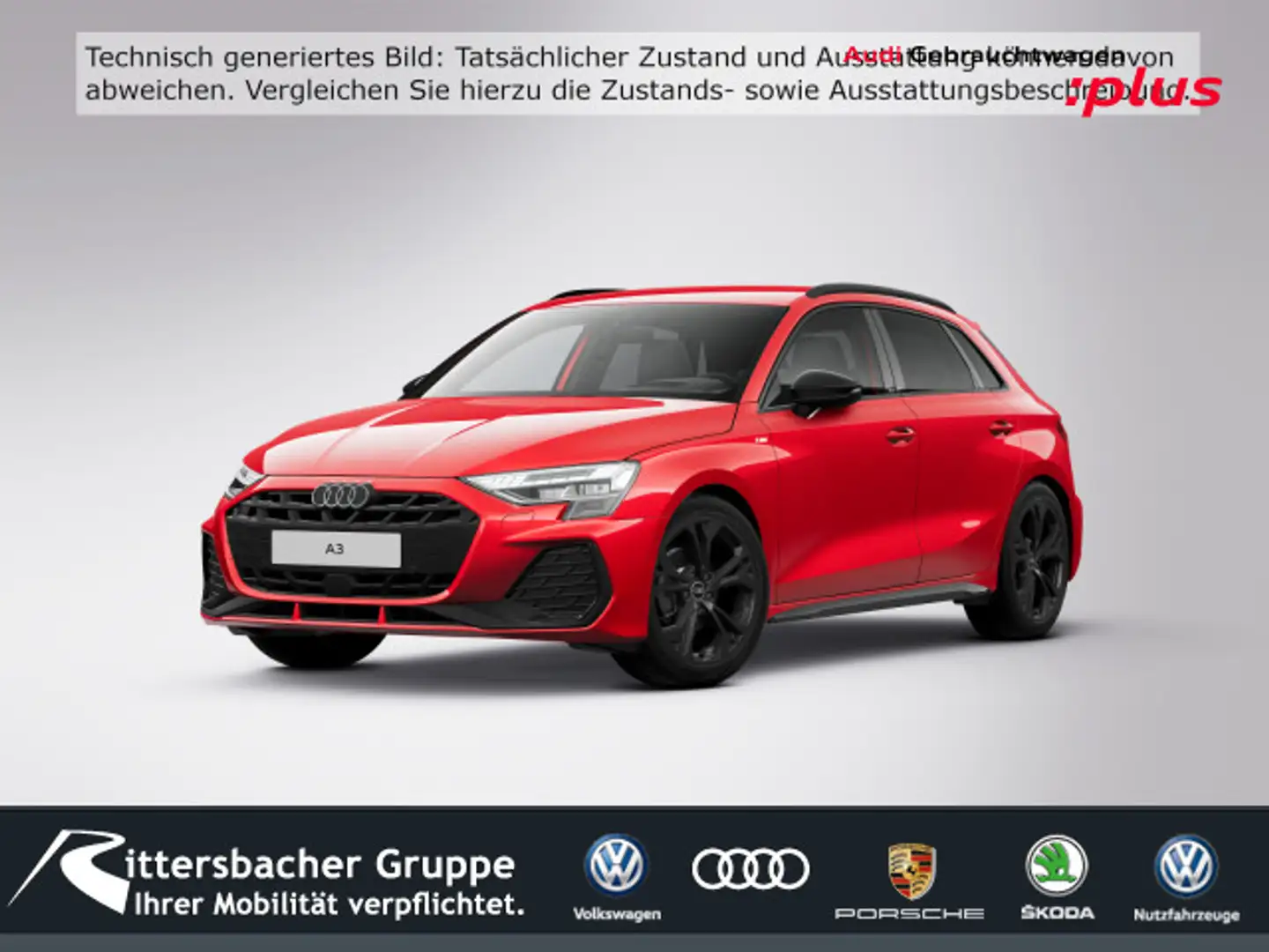 Audi A3 s-line 35 TFSI Navi RFK Busi+Komfor Rot - 1