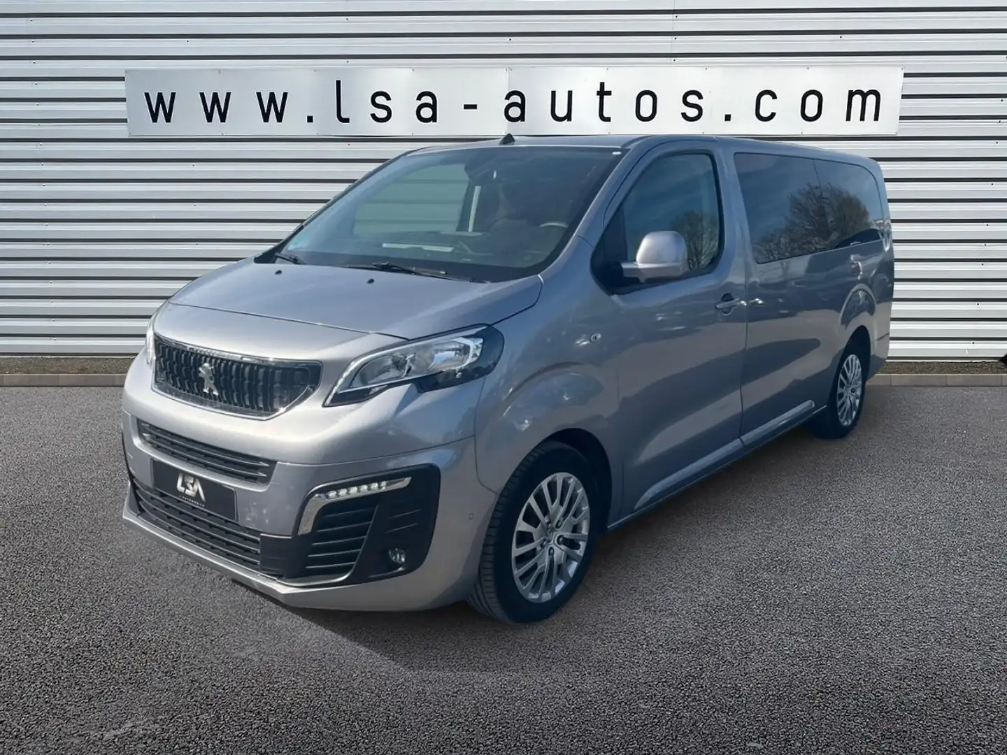 Peugeot Traveller Long 1.5 BlueHDi 120 Business 9 PL Gris - 1
