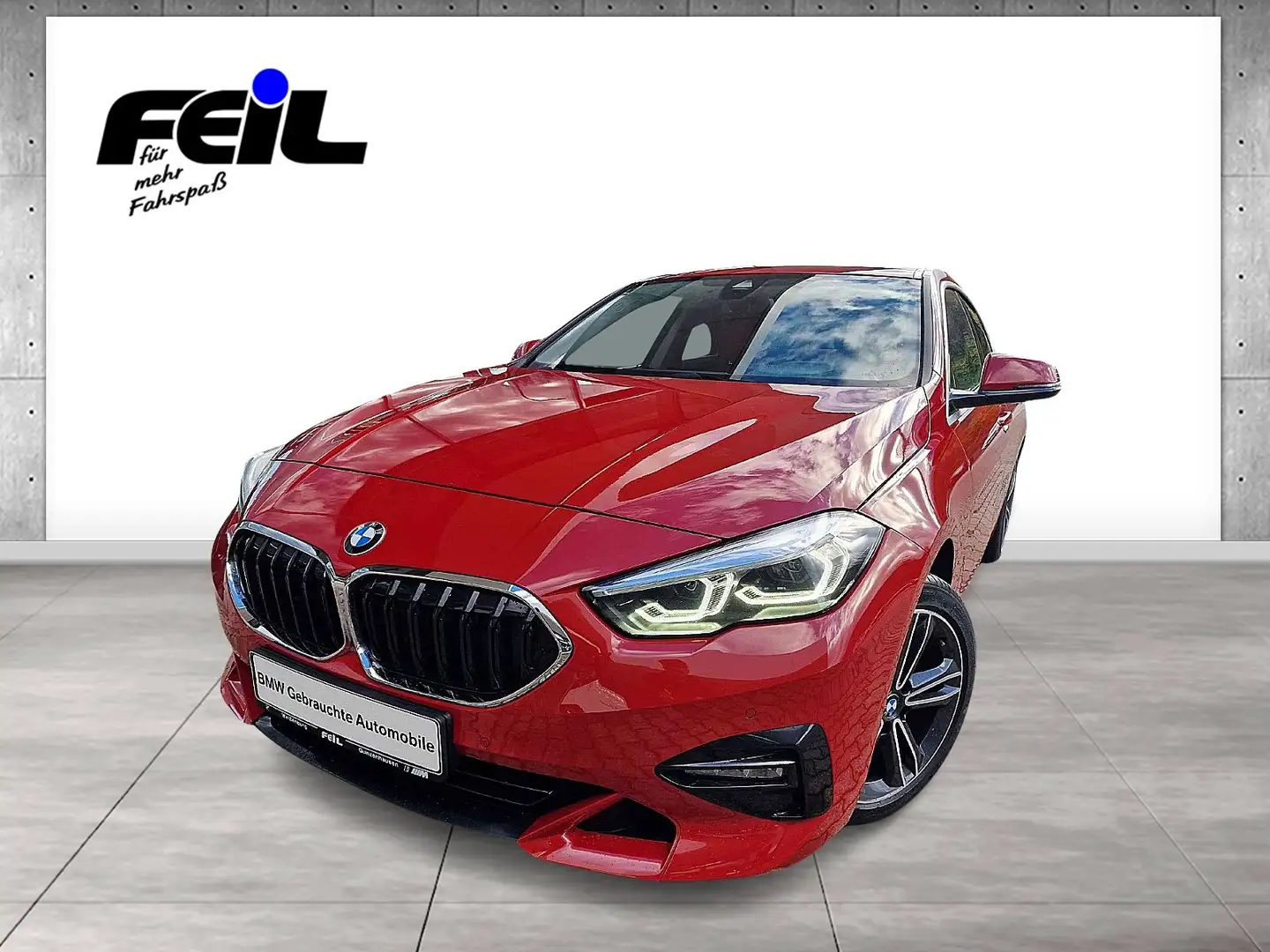 BMW 218 i SportLine Sport Line Gestiksteuerung DAB Rot - 1