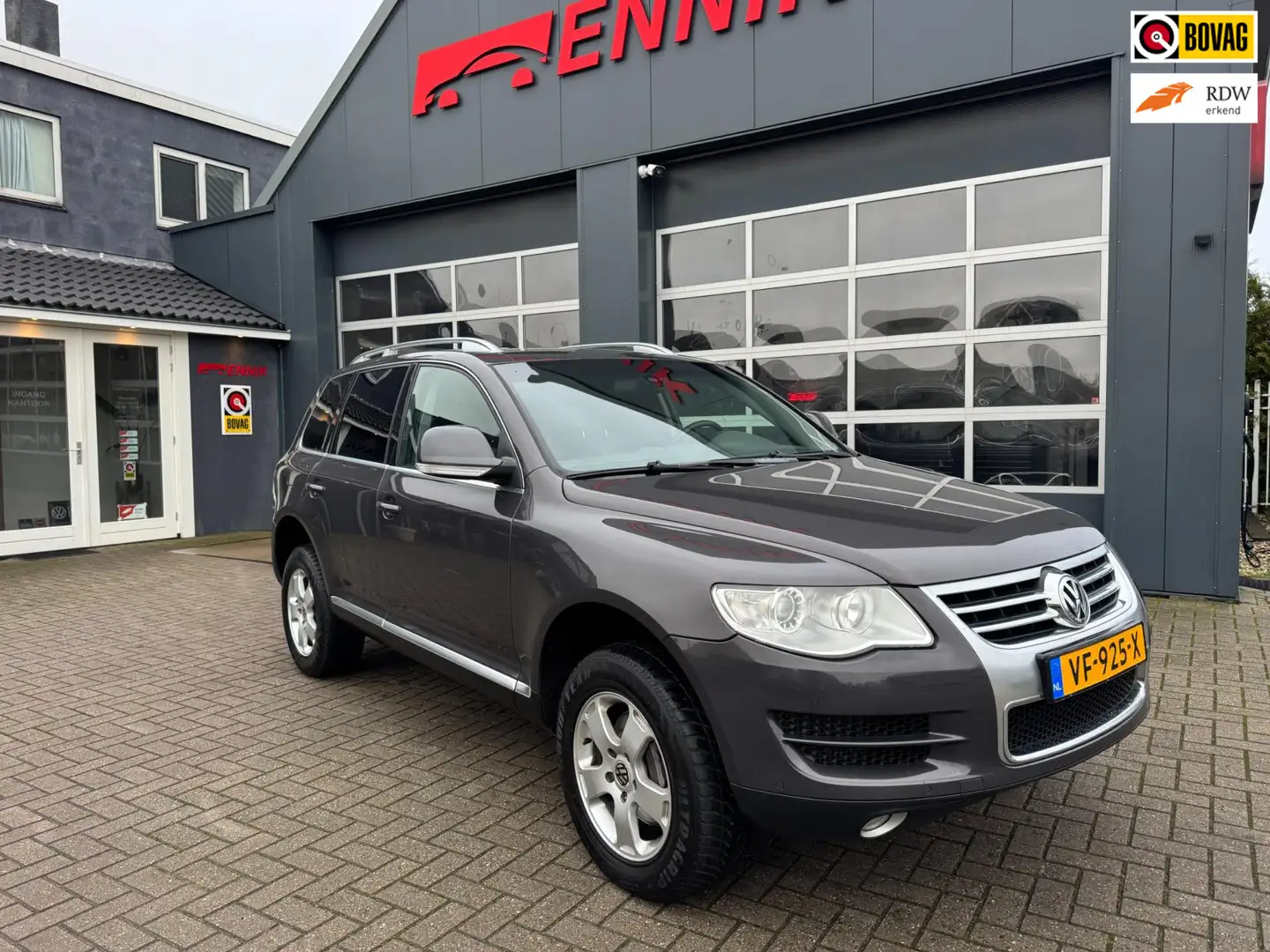 Volkswagen Touareg 3.0 TDI 4-Motion / Grijskenteken / Youngtimer / Ma Gris - 1
