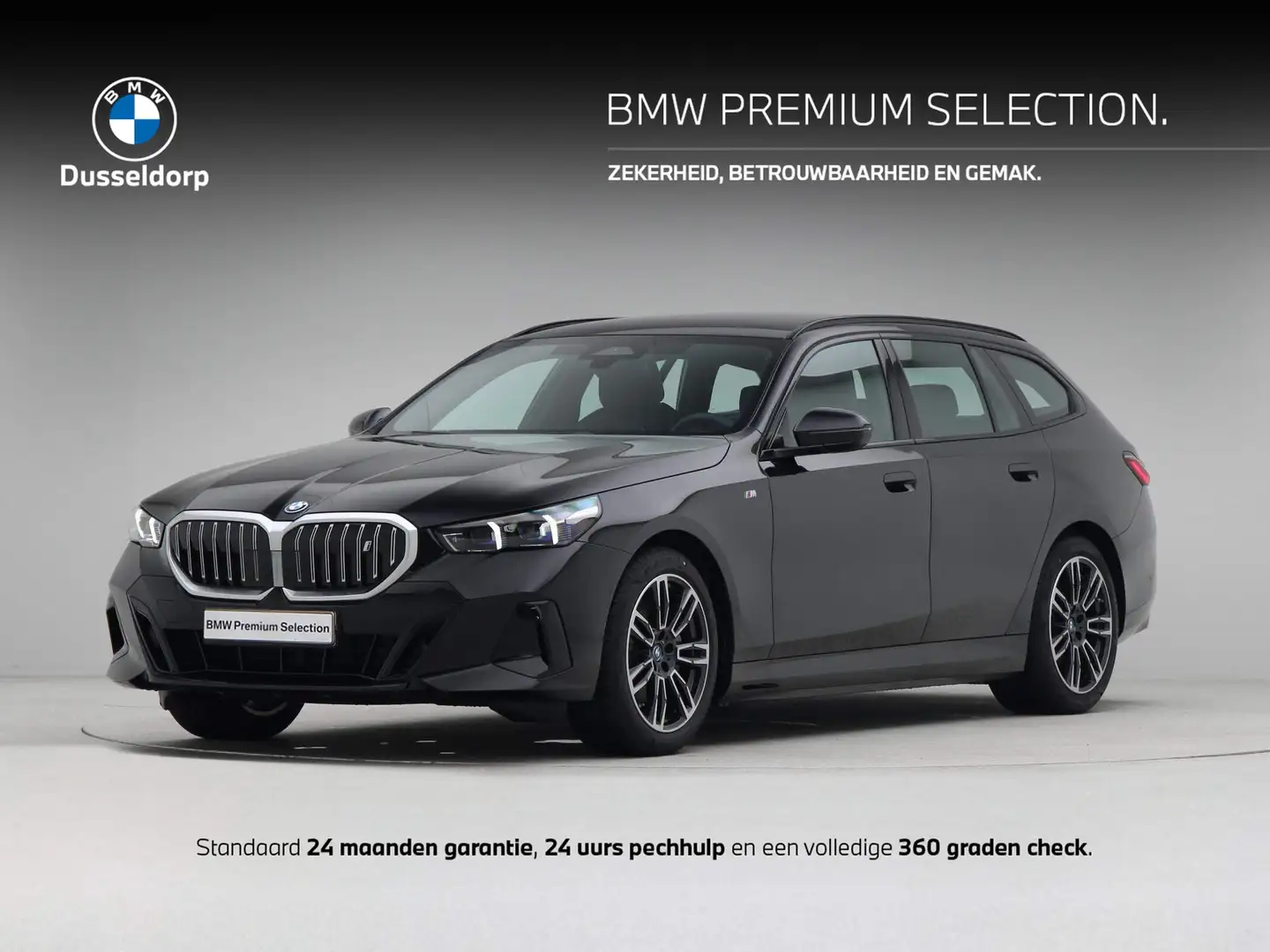 BMW i5 Touring eDrive40 M Sport Edition Zwart - 1