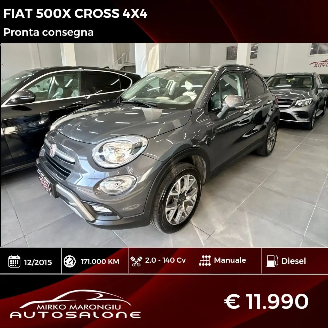 Fiat 500X 500X 2.0 mjt Cross 4x4 140cv my17 - 1