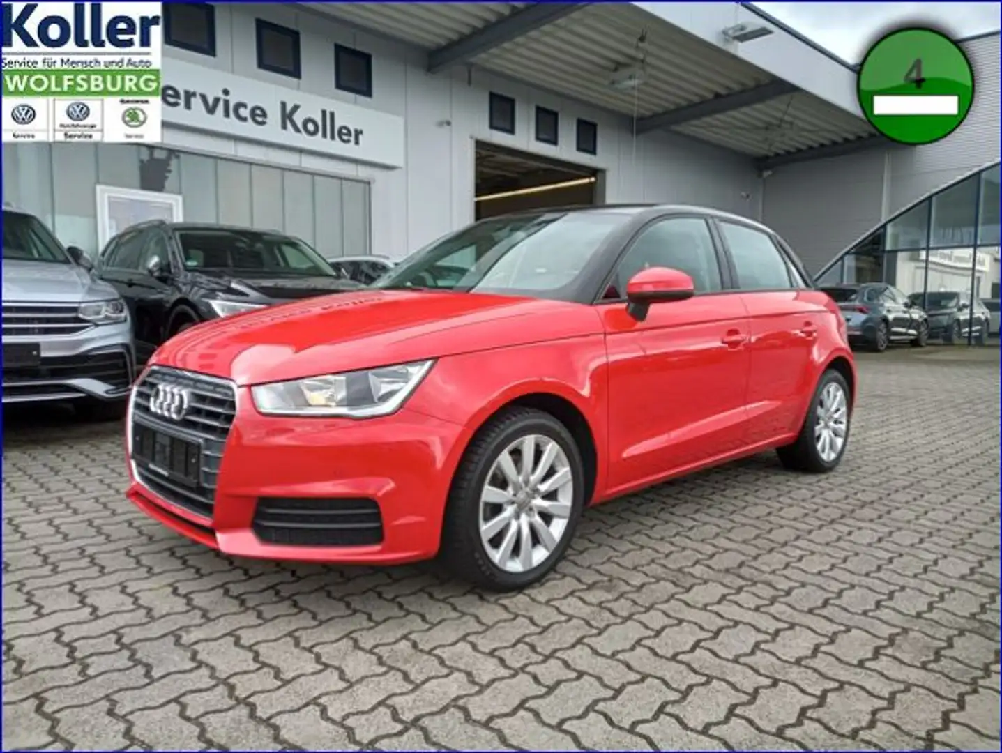 Audi A1 Sportback 1.4 TFSI stronic Sportsitze Navi Červená - 2