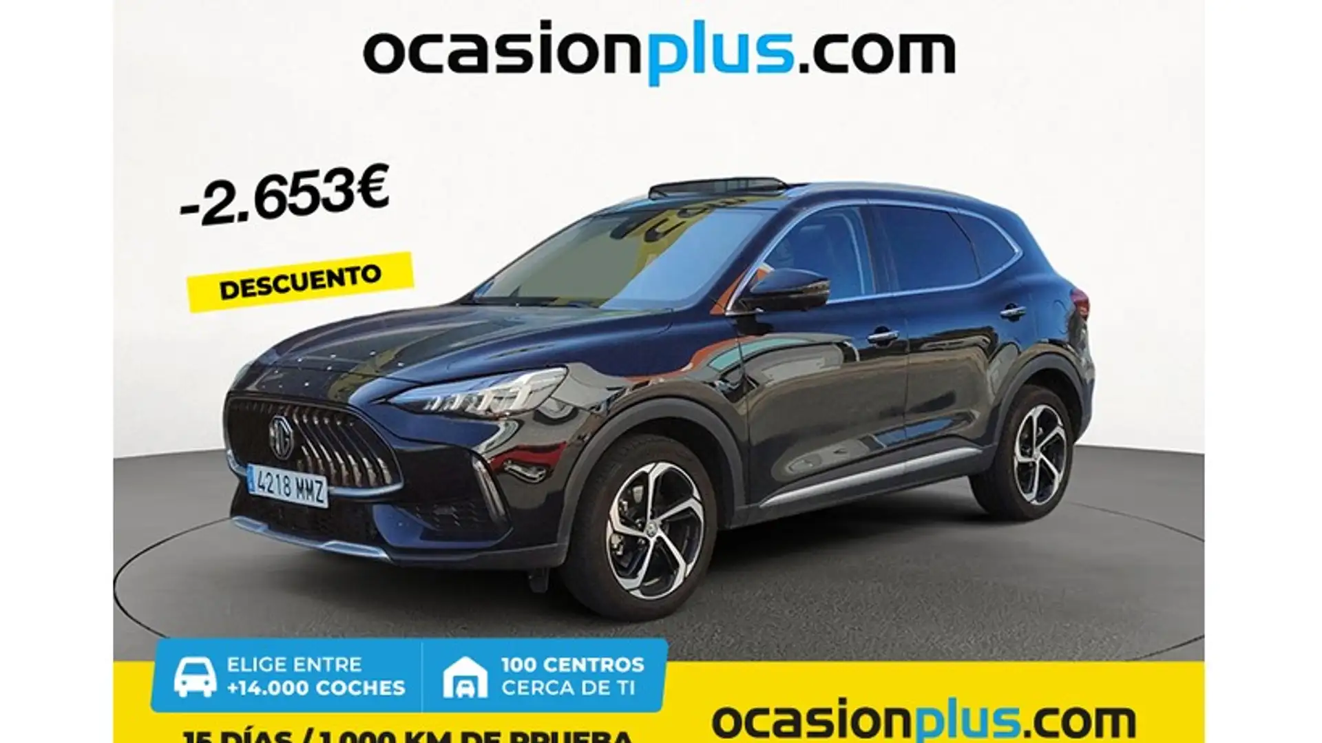 MG HS eHS 1.5 T-GDI Luxury Zwart - 1