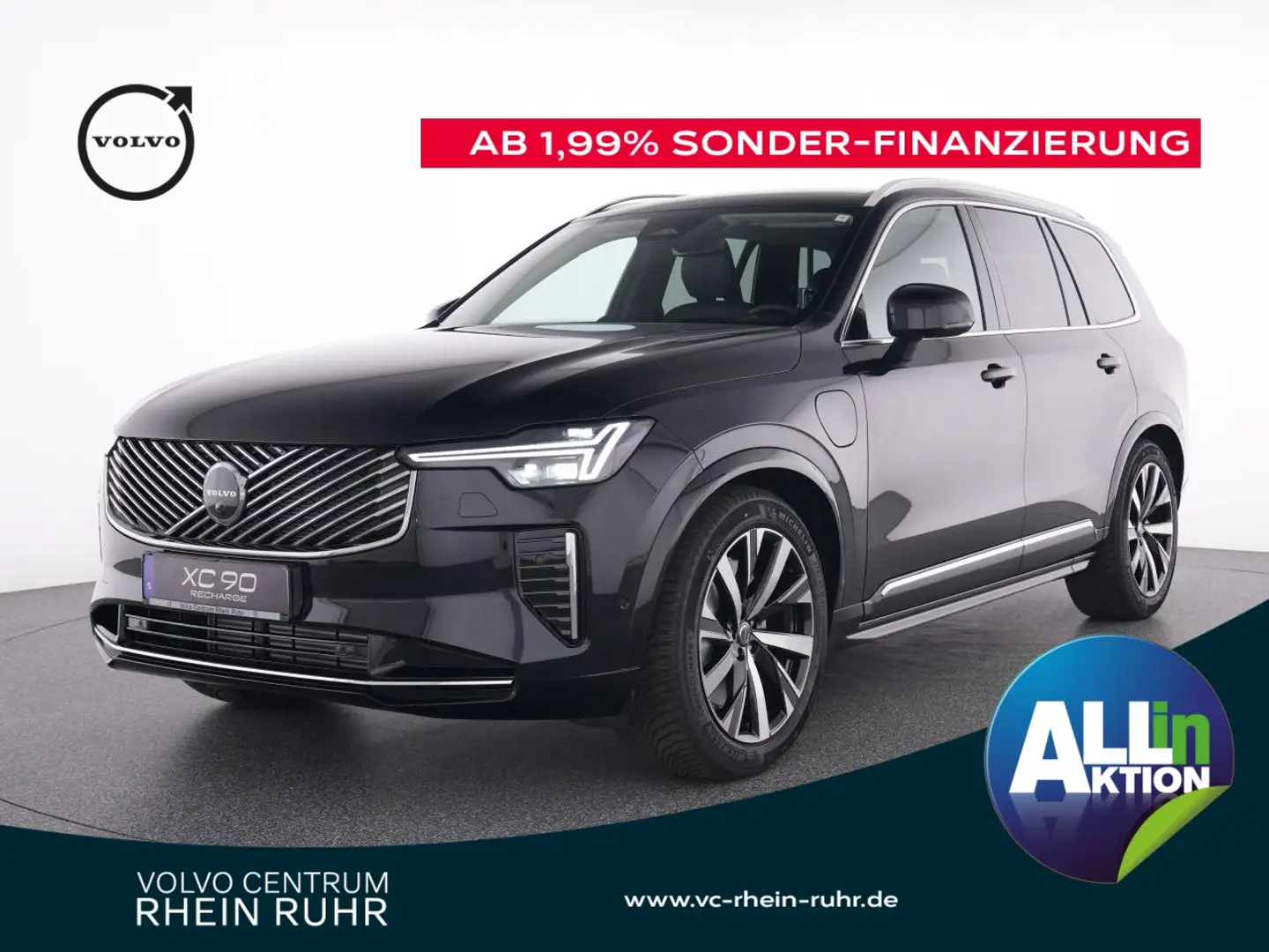 Volvo XC90 XC 90 T8 AWD Plus Bright+Facelift+Luftf+B&W+HUD Negru - 1