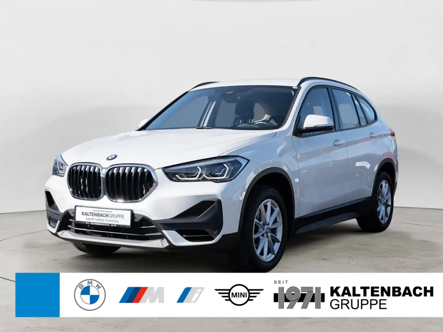 BMW X1 sDrive 18i Advantage NAVI AHK LED SHZ PDC Blanc - 1