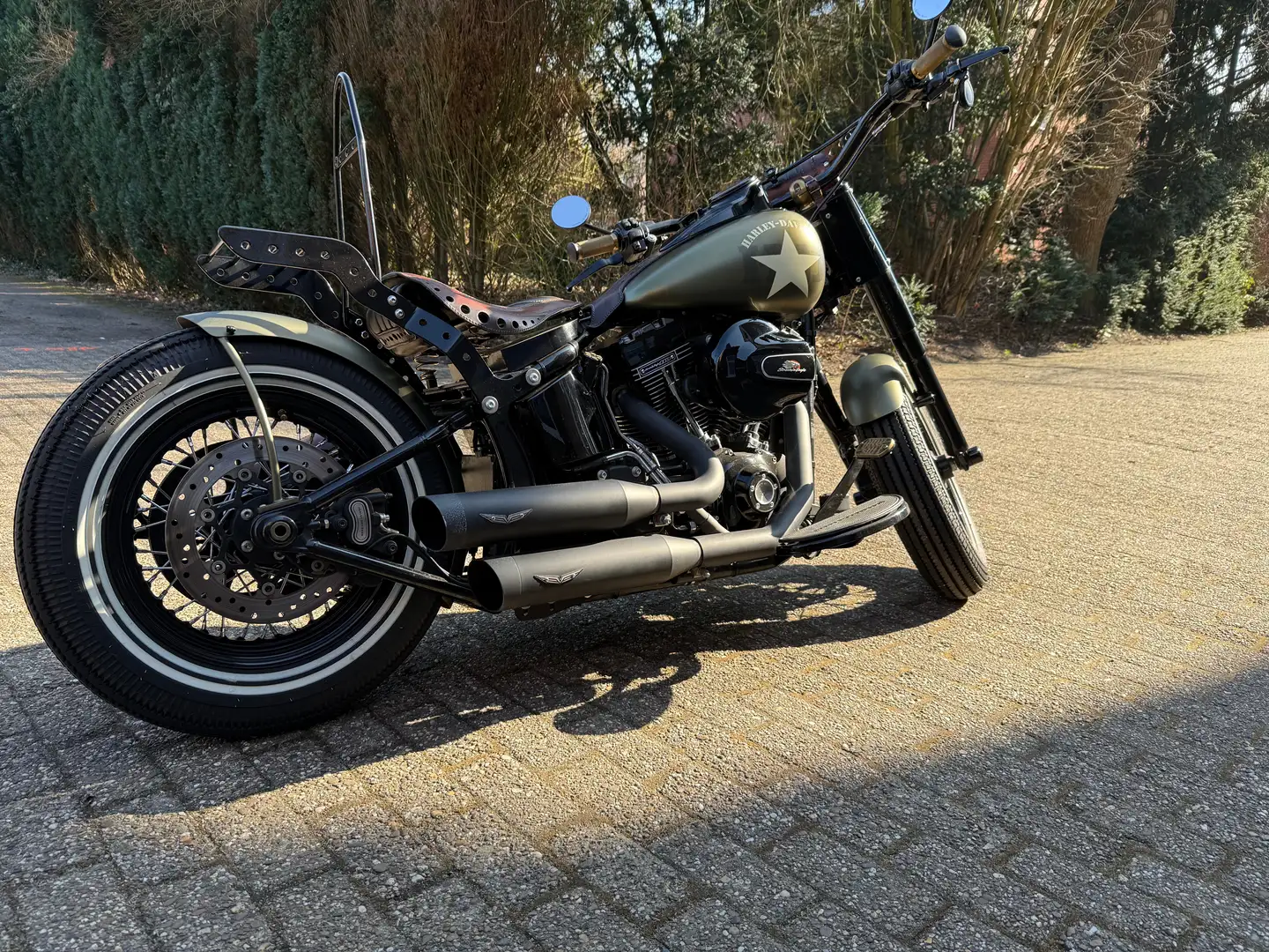 Harley-Davidson Softail Slim FLSSSoftail Slim S 110 CUI Verde - 2