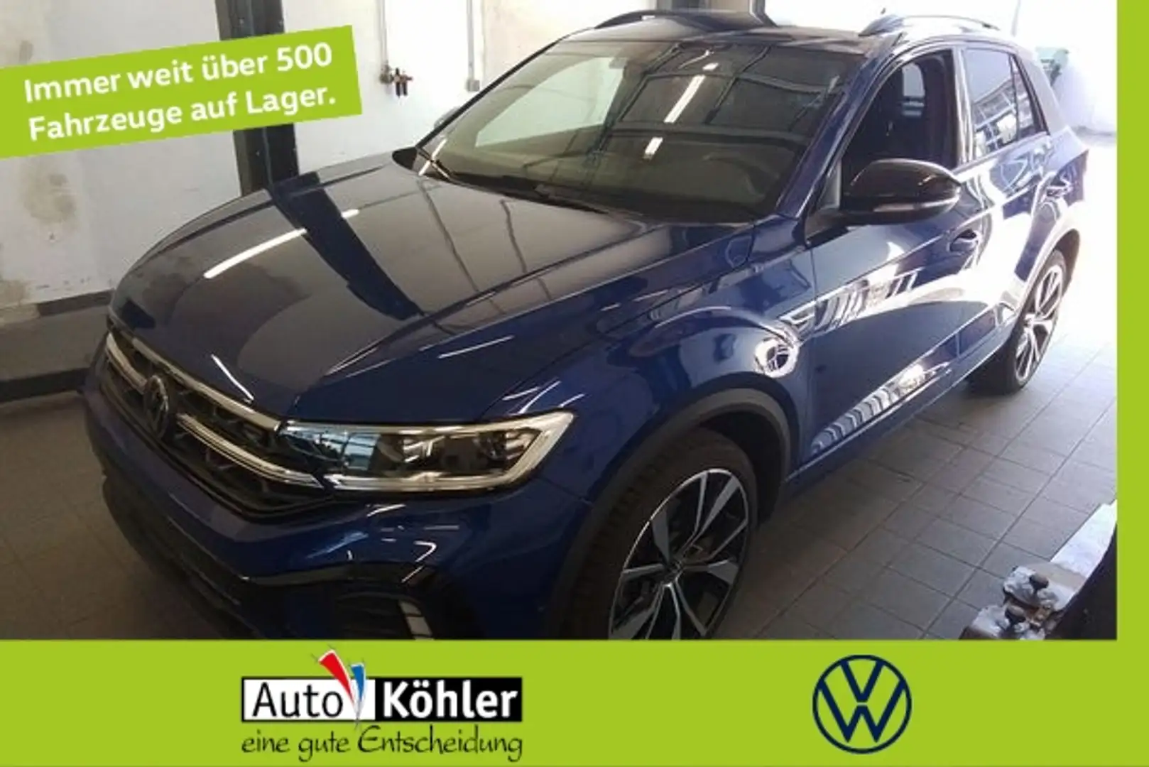 Volkswagen T-Roc R-Line TSi DSG Black+CarPlay+Matrix+ACC Grau - 1