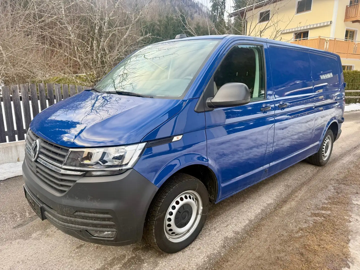 Volkswagen T6.1Kasten LR 2 Schiebetüren DSG AHK Tempom. Blau - 1