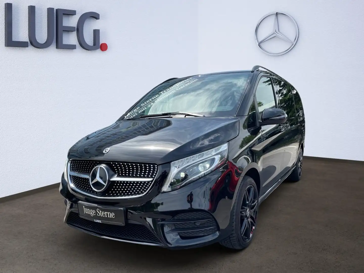 Mercedes-Benz V 300 d 4MATIC EDITION Lang SpurH AHK Sport ACC Schwarz - 1