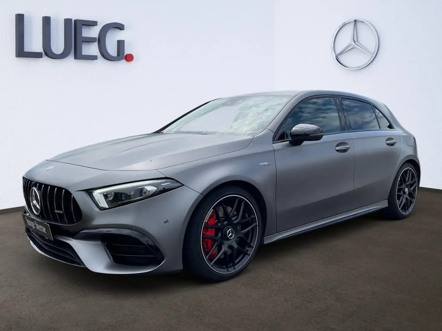 Mercedes-Benz A 45 AMG A 45 S 4M+ INFOTAINMENT+DESIGNO+NIGHT+360°+SOUND Сірий - 2