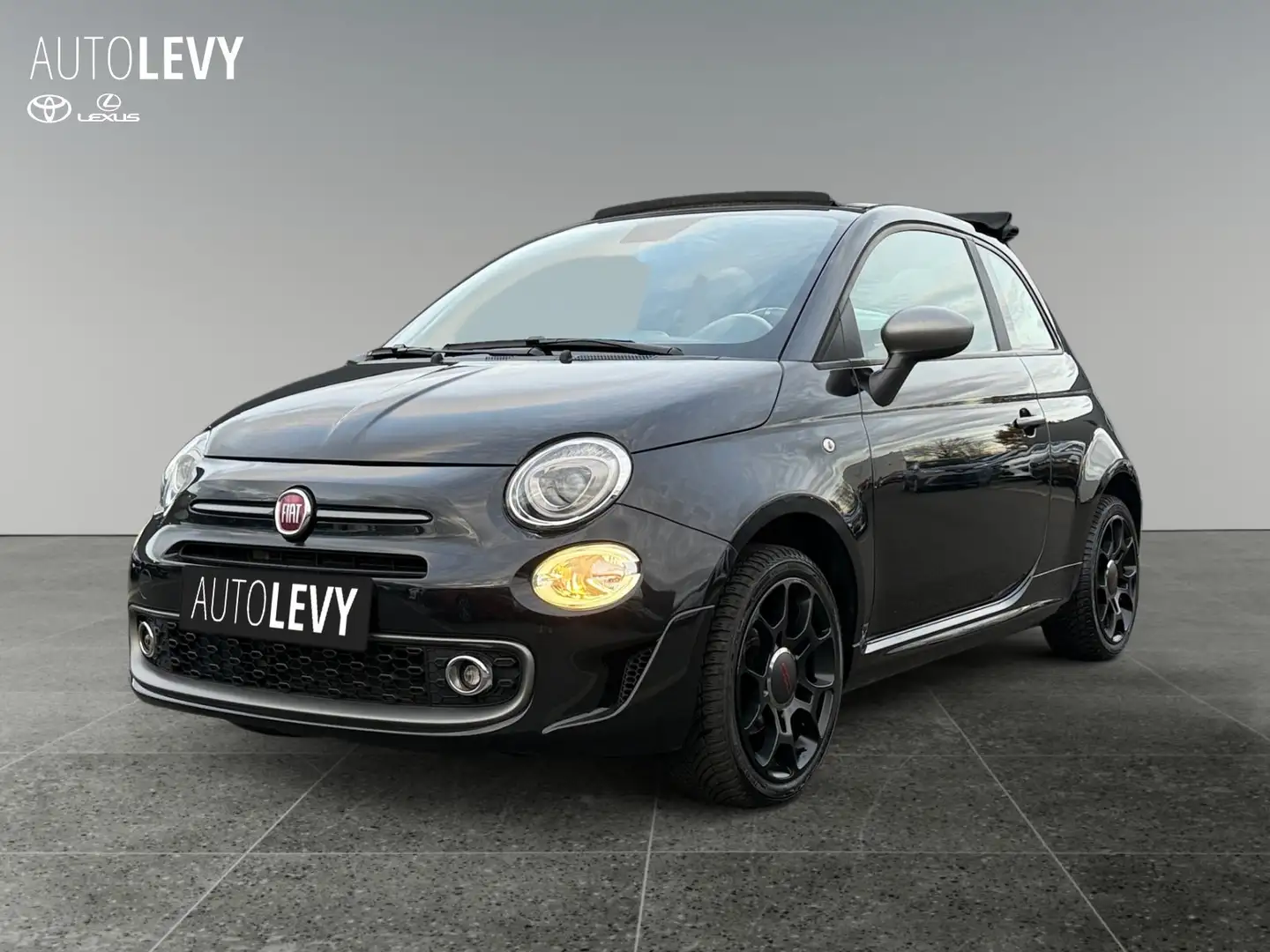 Fiat 500C 500 Cabrio 1.2 8V *NAVI*KLIMA*DAB*TEMPOMAT* Noir - 2