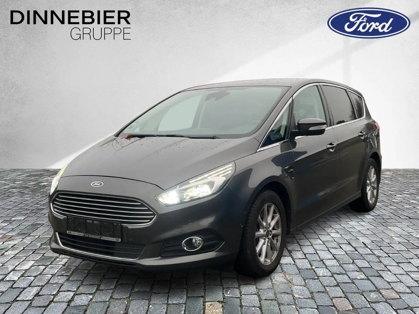 Ford S-Max S-Max 2.0L TDCI ACC TWA AHK KeyLess PDC Grau - 2