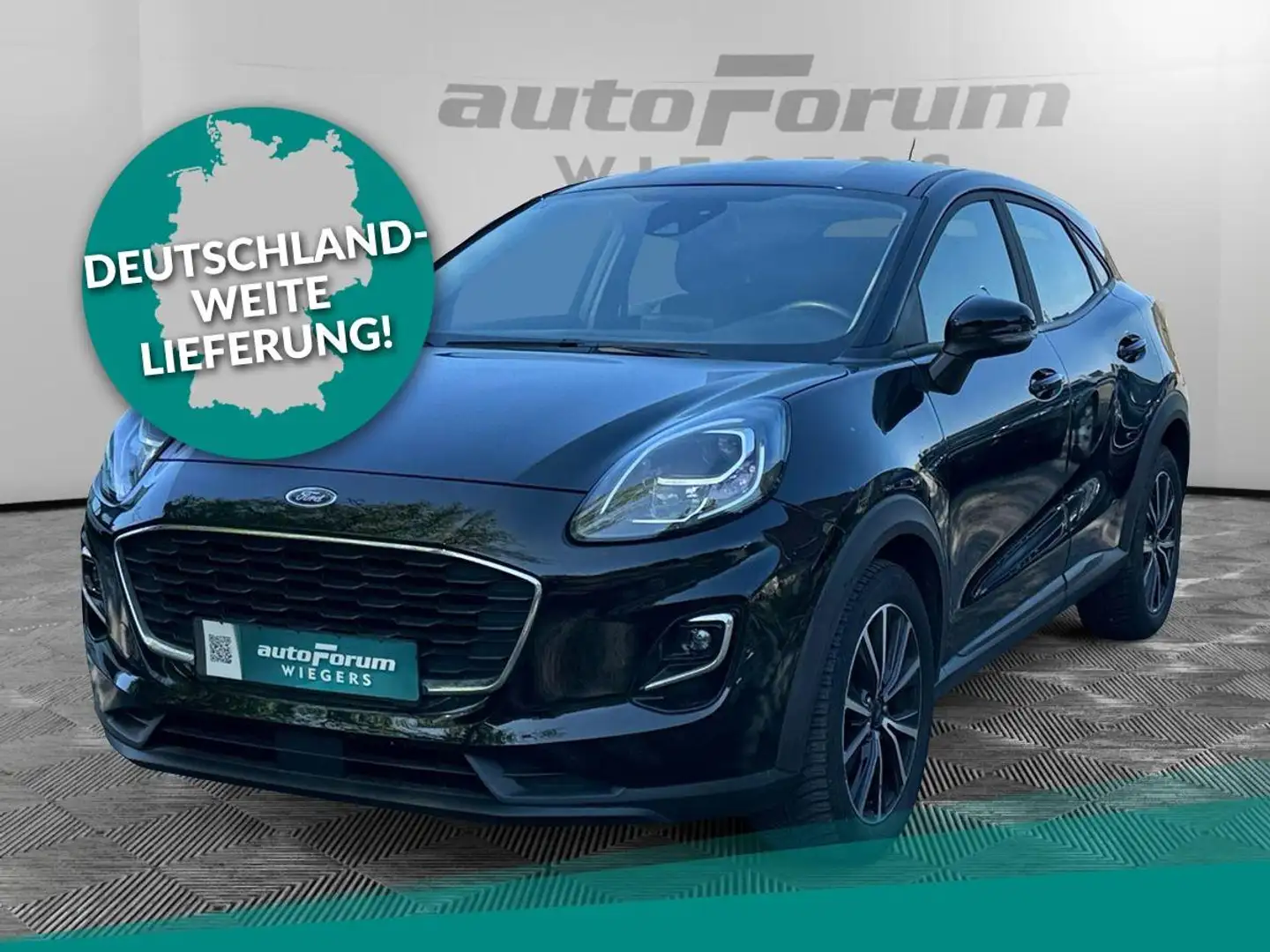 Ford Puma 1.0 Cool&Connect LED+SHZ+PDC Schwarz - 1