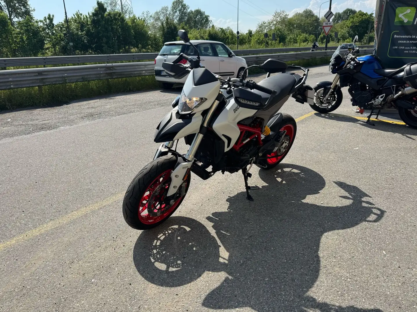 Ducati Hypermotard 939 Star White Silk Blanc - 1