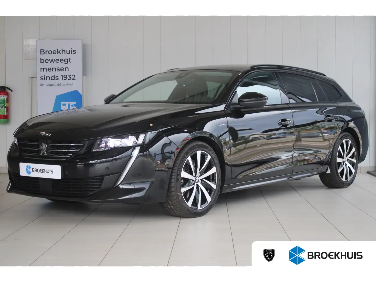 Peugeot 508 SW 1.6 HYbrid Allure Pack Business PARKEERCAMERA | Schwarz - 1