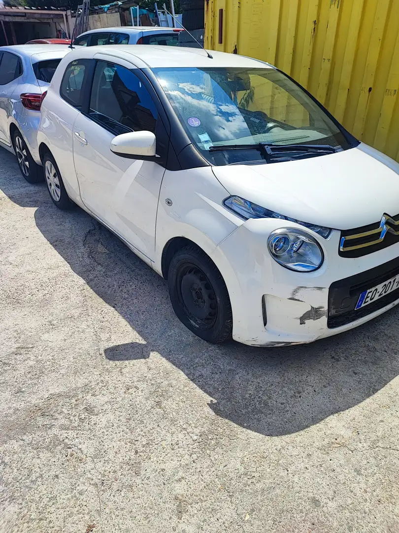 Citroen C1 1.0 Blanc - 1